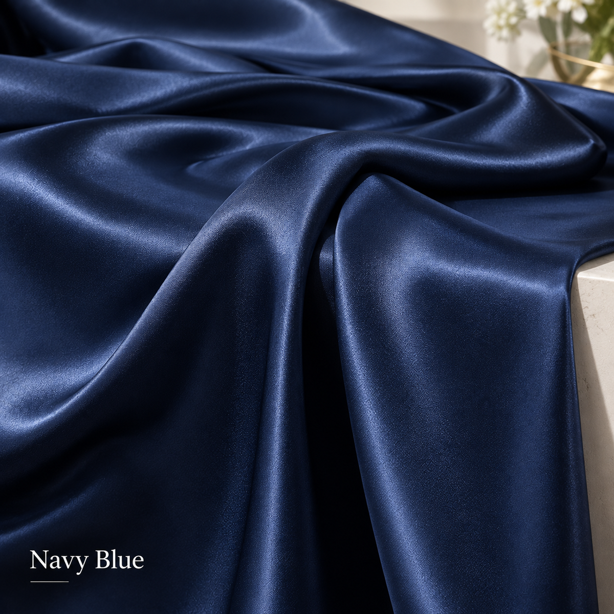 Stretch Satin Fabric by the Yard – 19 Colors