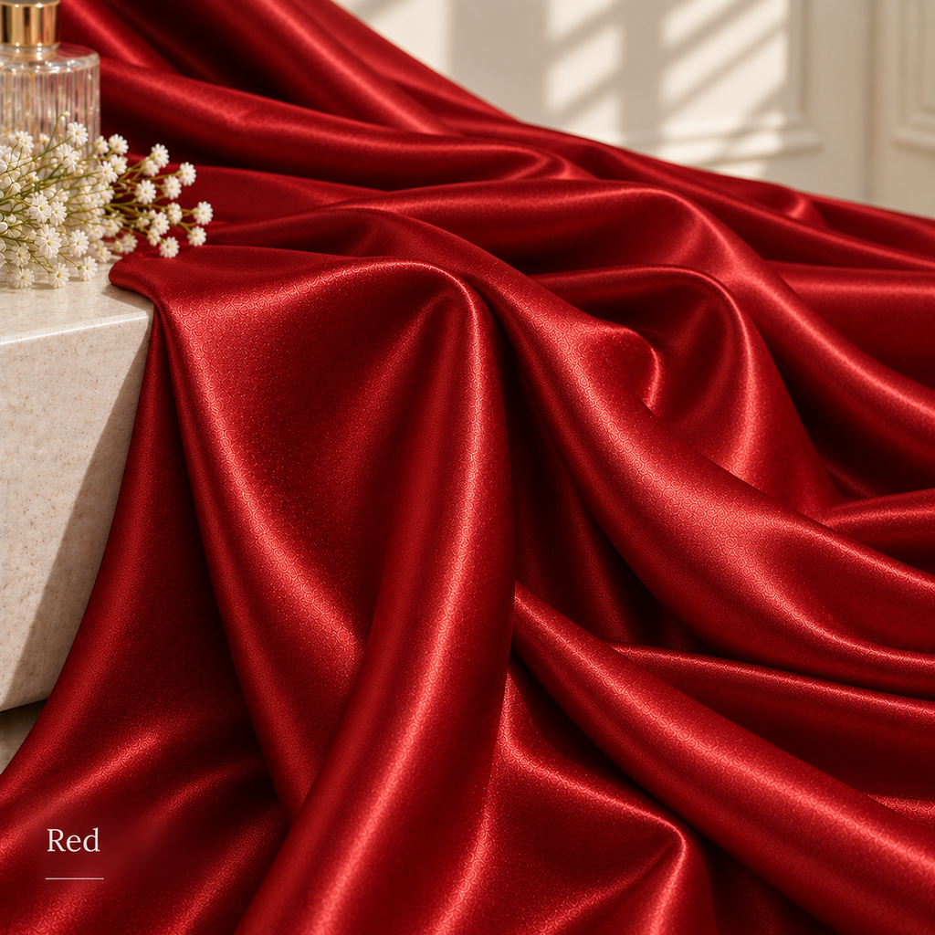 Stretch Satin Fabric by the Yard – 19 Colors
