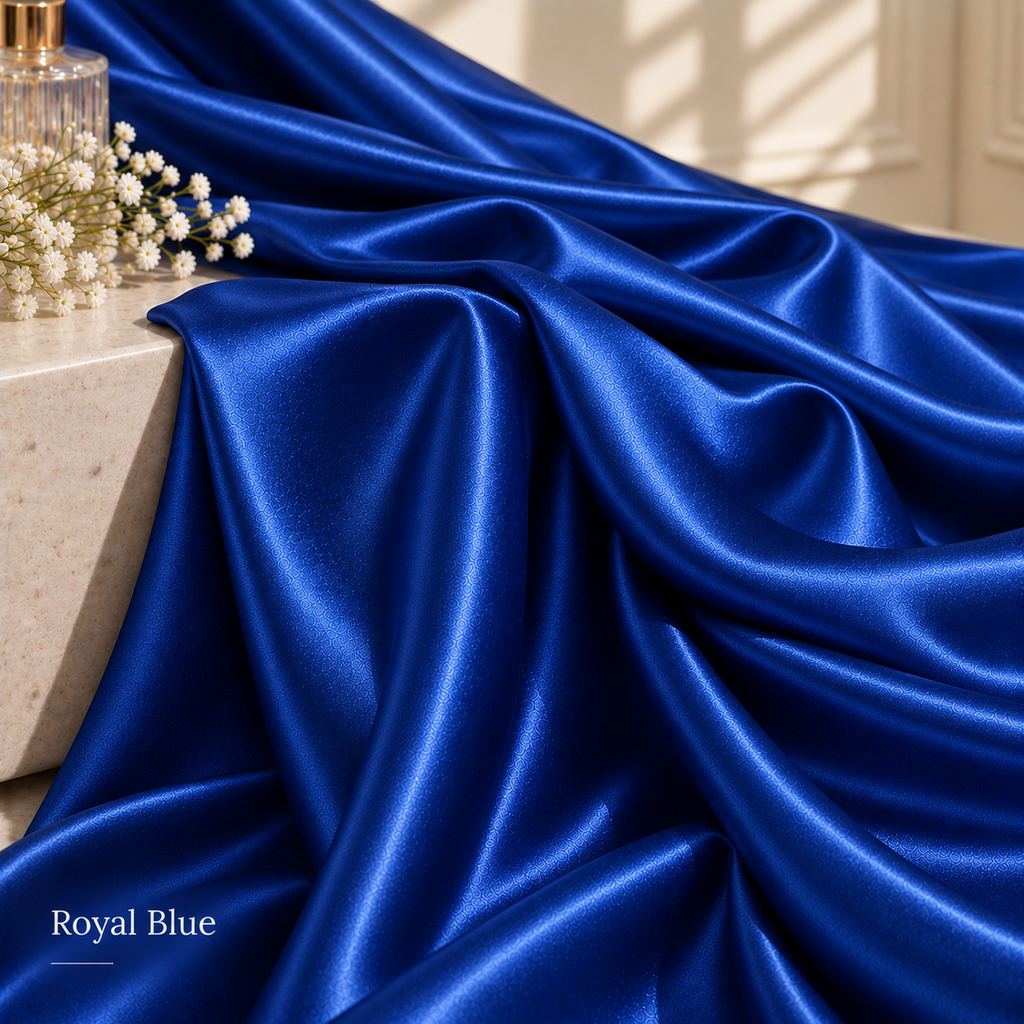 Stretch Satin Fabric by the Yard – 19 Colors
