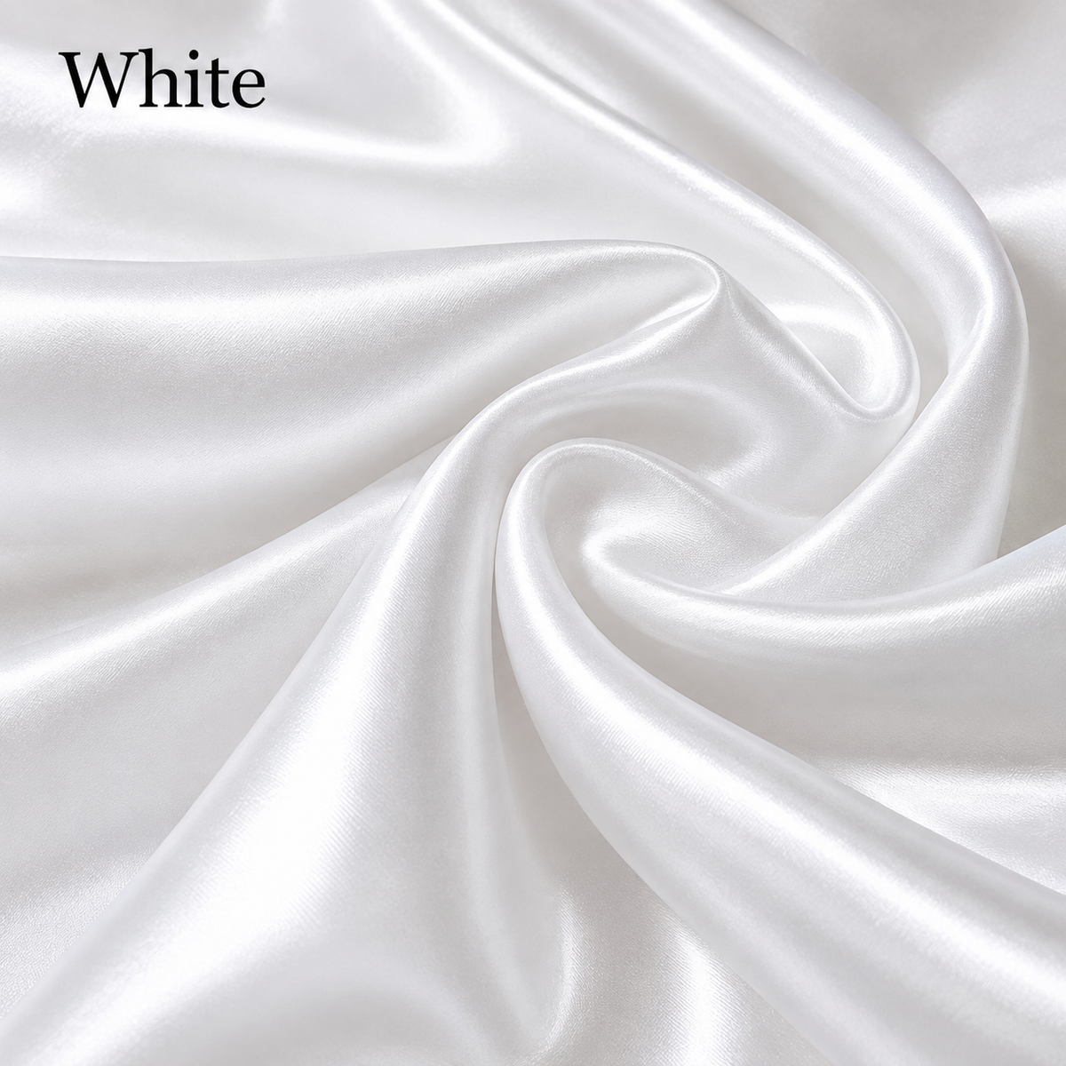 Stretch Satin Fabric by the Yard – 19 Colors