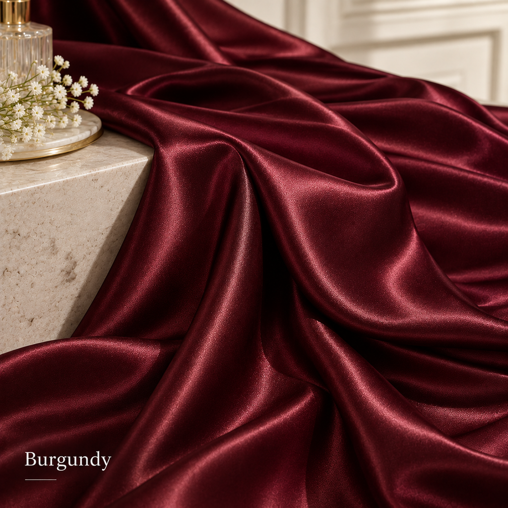Stretch Satin Fabric by the Yard – 19 Colors