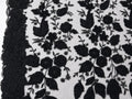 Black Beaded Lace Fabric by the Yard, 3D Floral Embroidered Tulle Mesh for Bridal Wedding Dress, Evening Gown & Couture Fashion