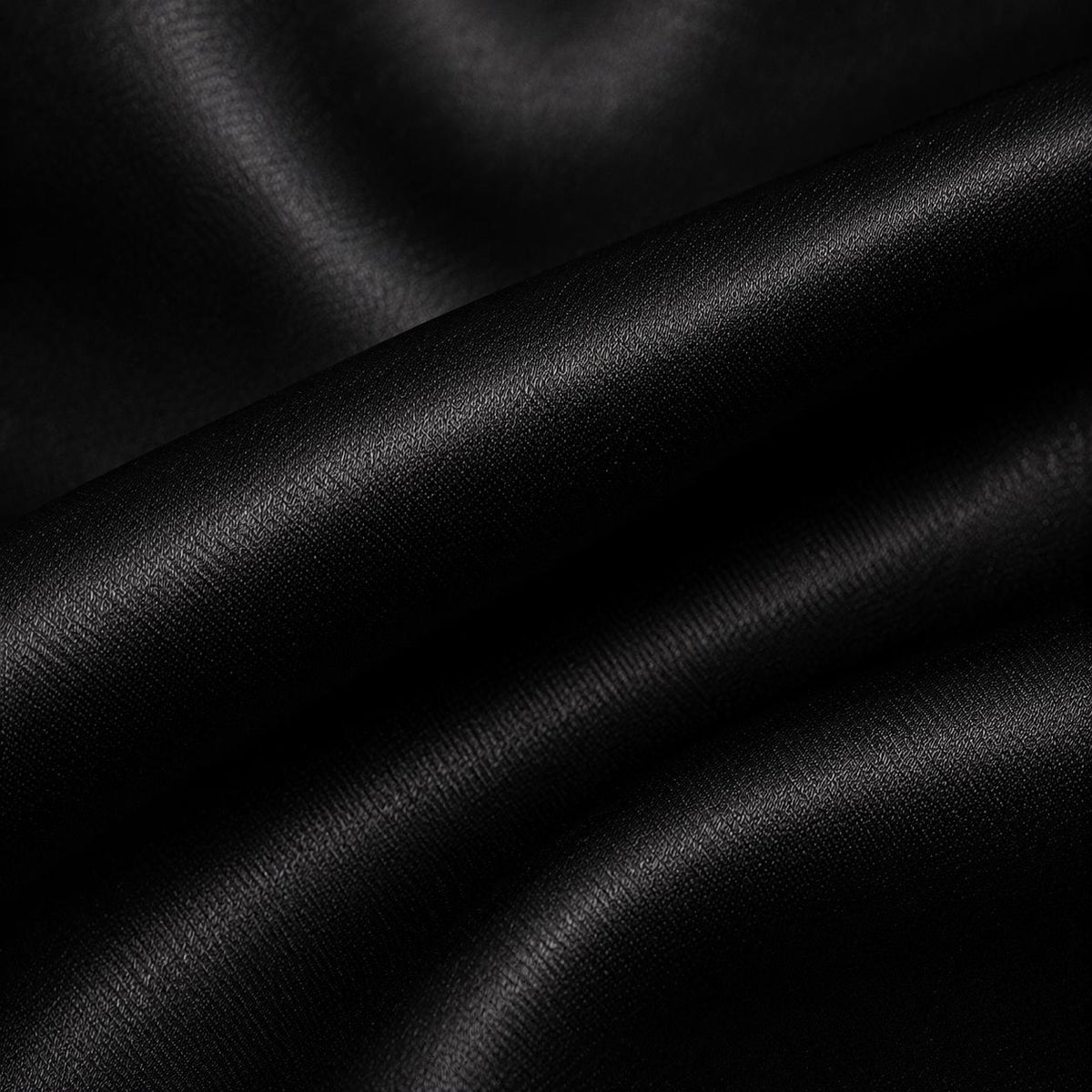 Black Satin Fabric by the Yard, Stretch Satin Fabric, Silky Dress Fabric, Prom Gown Material, Wedding & Evening Wear Fabric, 58/60 Inch Wide