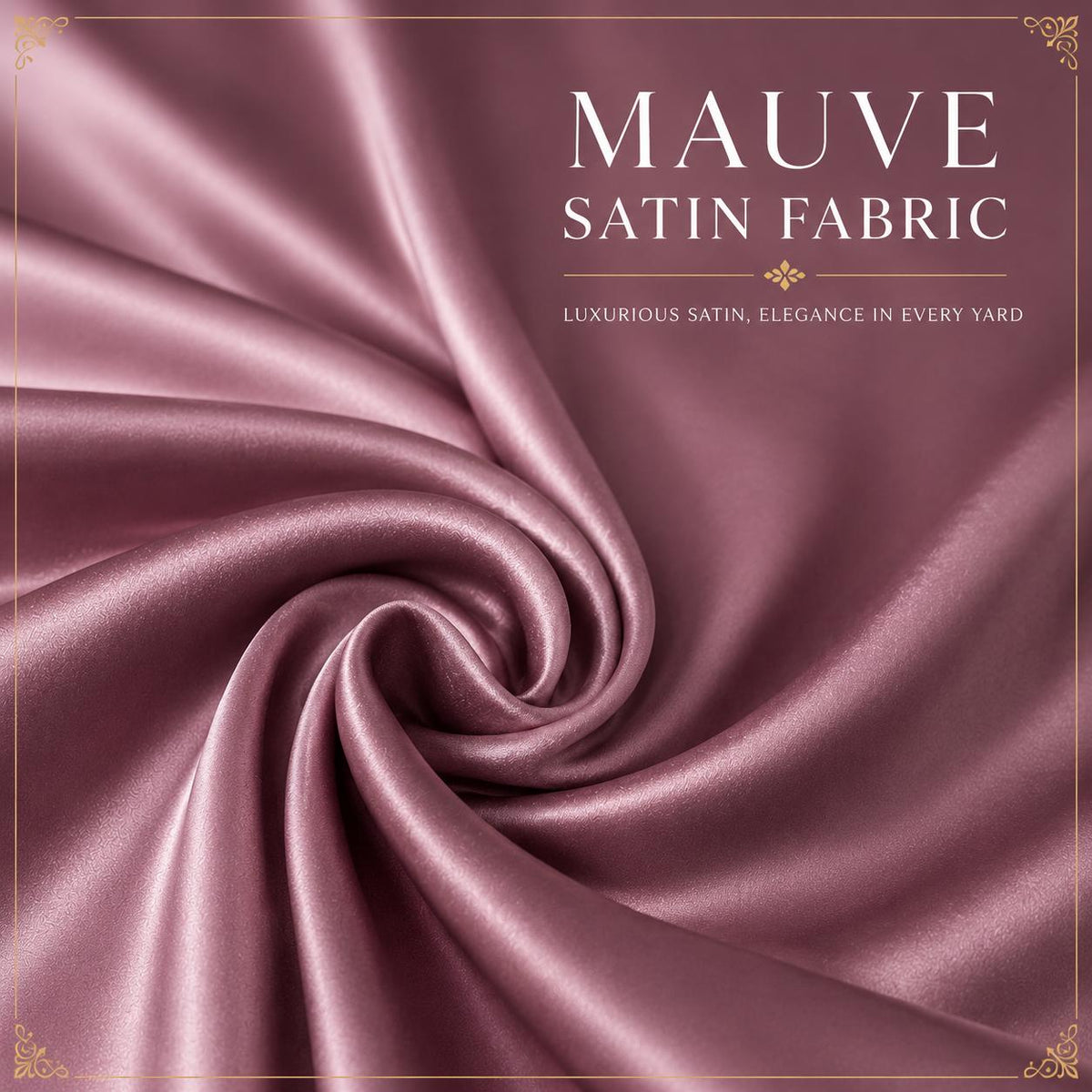 Mauve Satin Fabric by the Yard for Bridesmaid Dresses