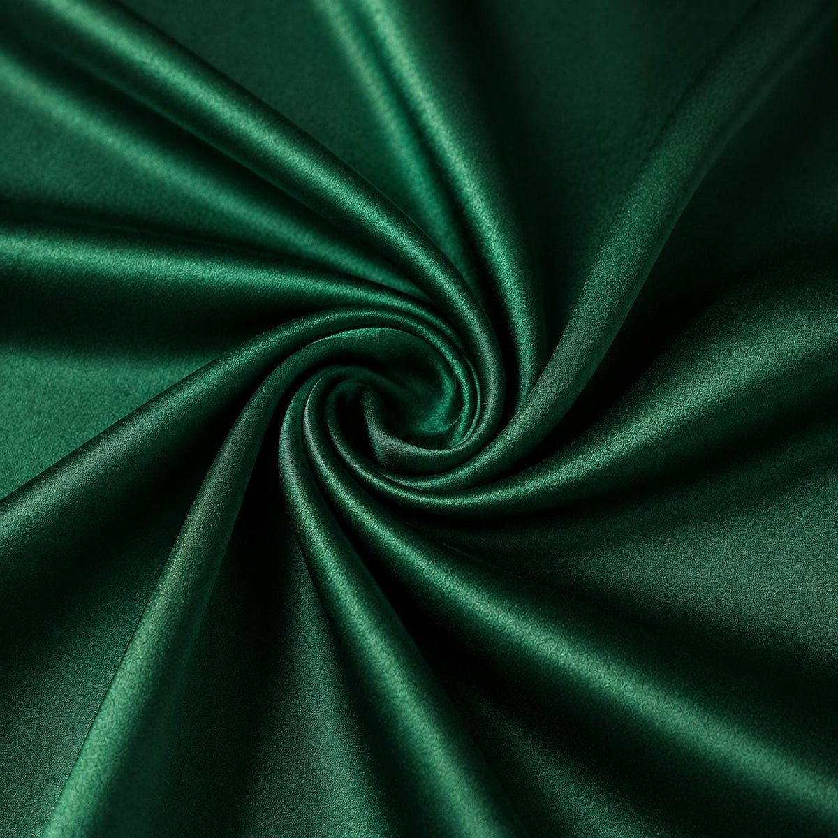 Emerald Green Stretch Satin Fabric by the Yard