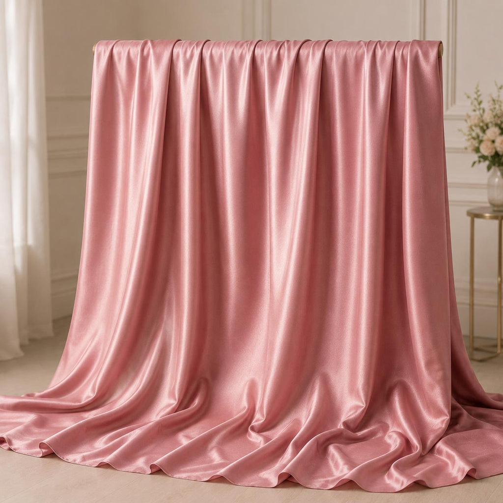 Satin Fabric by the Yard for Dresses & Table Styling
