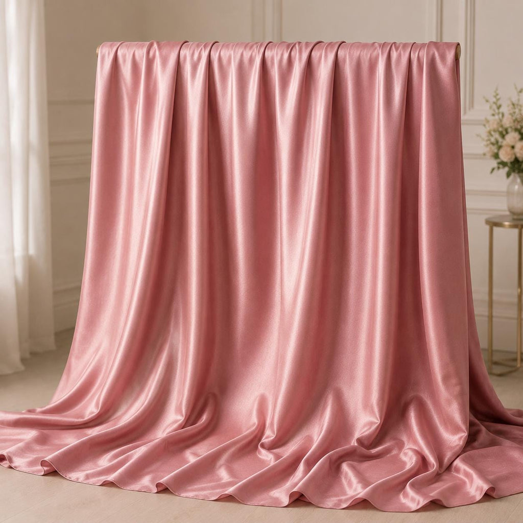 Satin Fabric by the Yard, Luxury Satin Material, Bridesmaid Dress Fabric, Wedding Fabric, Prom Dress Fabric, Tablecloth Fabric, 58/60 Inch
