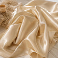 Stretch Satin Fabric by the Yard, 192 Shades Silky Shiny Bridal Satin for Wedding Dresses, Bridesmaid & Prom Evening Gown Material