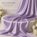 Lavender Stretch Satin Fabric by the Yard
