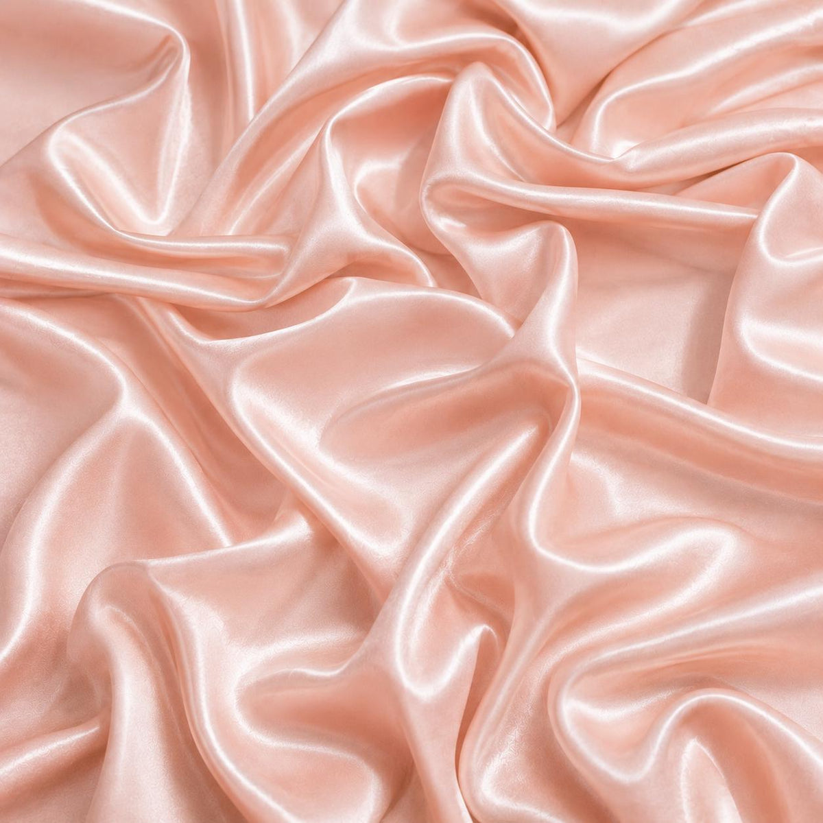 Blush Pink Satin Fabric by the Yard, Wedding Decor Fabric, Luxury Satin for Table Runners, Backdrops and Event Styling