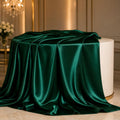 Emerald Green Satin Fabric by the Yard for Holiday Styling