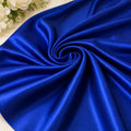Royal Blue Stretch Satin Fabric by the Yard
