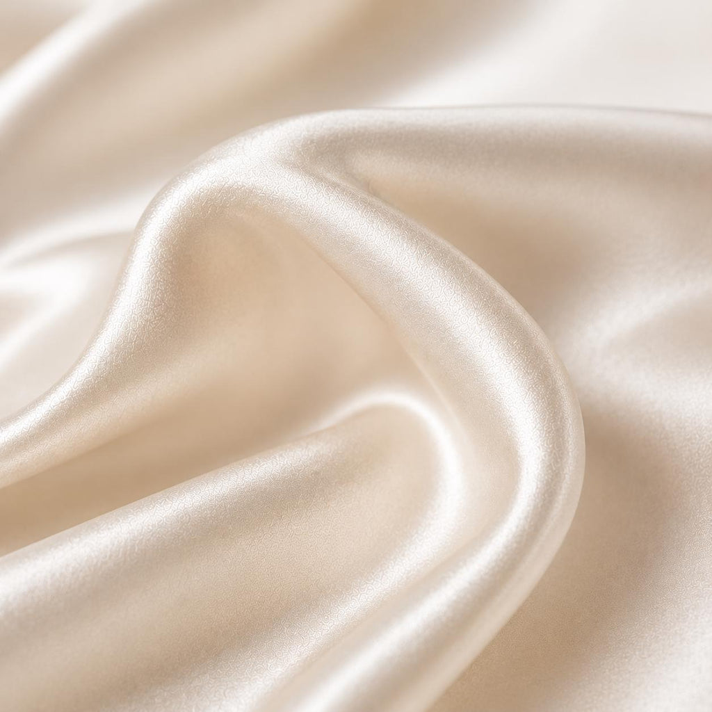 Pearl Stretch Satin Fabric by the Yard, Luxury Bridal Satin Fabric for Wedding Dresses, Reception Gowns and Couture Sewing, 58/60 Inch Wide