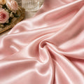 Blush Pink Satin Fabric by the Yard, Luxury Dress Fabric for Evening Gowns, Prom Dresses, Pageant Dresses, Cocktail Wear & Formal Sewing