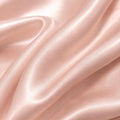 Blush Pink Stretch Satin Fabric by the Yard