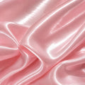 Blush Pink Liquid Bridal Satin Fabric by the Yard, Ultra Glossy Mirror Satin, Heavy Wedding Dress Fabric, Luxury Couture Evening Gown