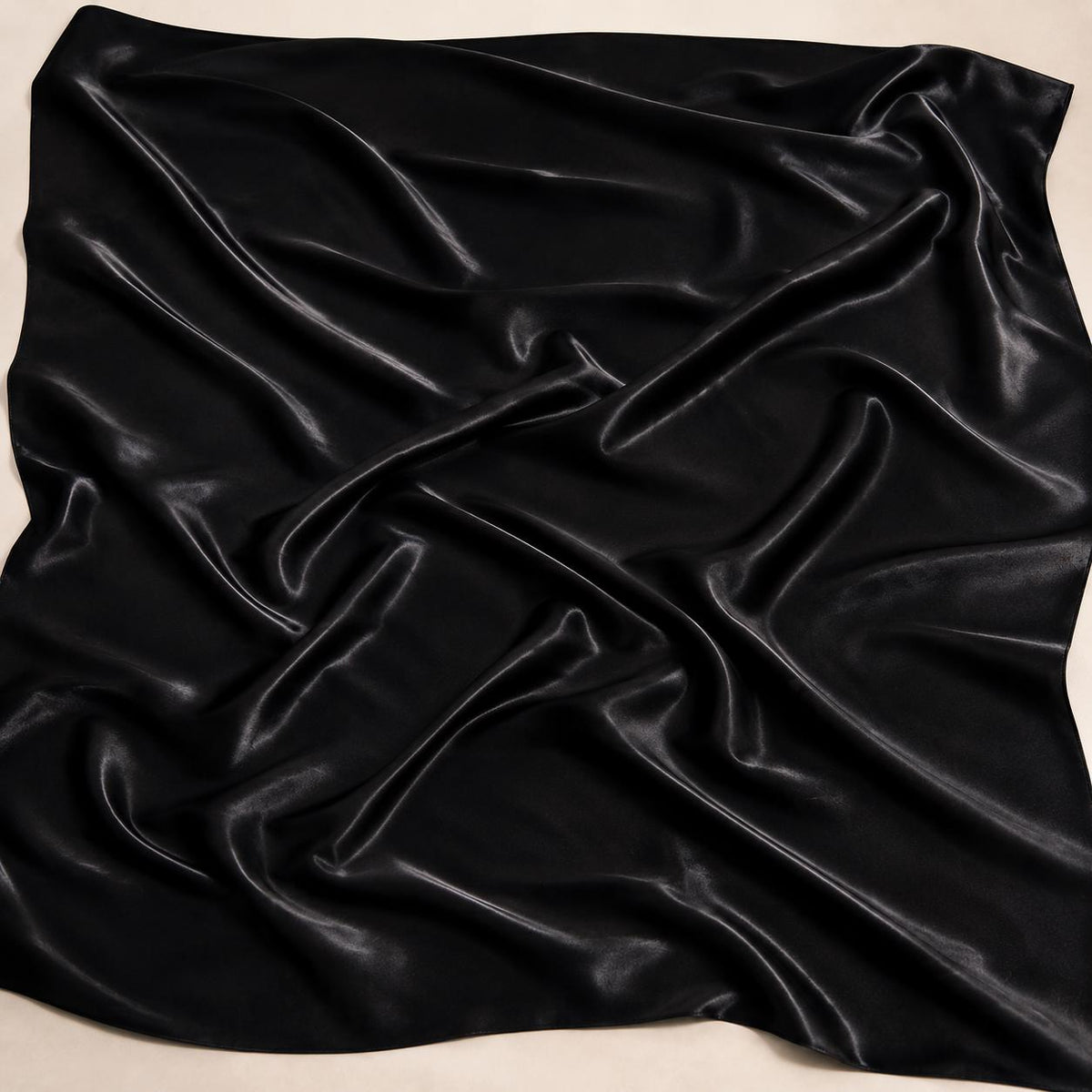 Black Stretch Satin Fabric by the Yard, Luxury Bridal Satin Fabric, Silky Dress Fabric, Wedding Decoration Fabric, Event Draping Fabric