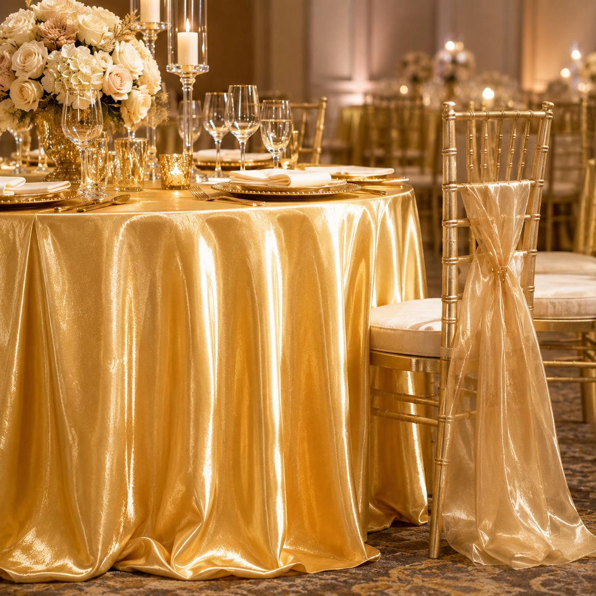Light Gold Stretch Satin Fabric by the Yard, Luxury Bridal Satin Fabric, Wedding Dress Fabric, Bridesmaid Dress Material, Silky Apparel